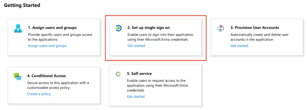 Azure – Démarrage – Configurer l'authentification unique